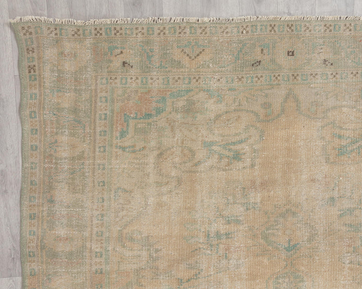 Faded Oushak Rug 5' 11" x 9' 6" | No. VR44021