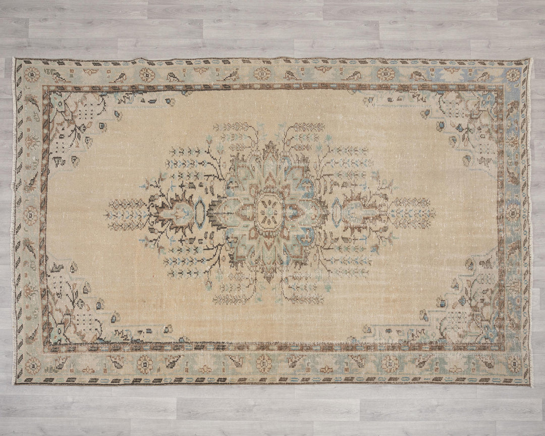 Oushak Rug 6' 4" x 9' 4" | No. VR15735