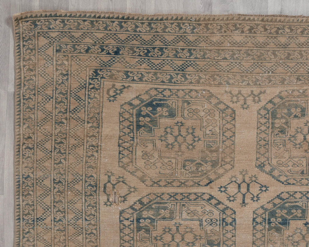 Faded Oushak Rug 8' 5" x 10' 7" | No. VR98701