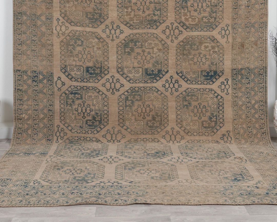 Faded Oushak Rug 8' 5" x 10' 7" | No. VR98701