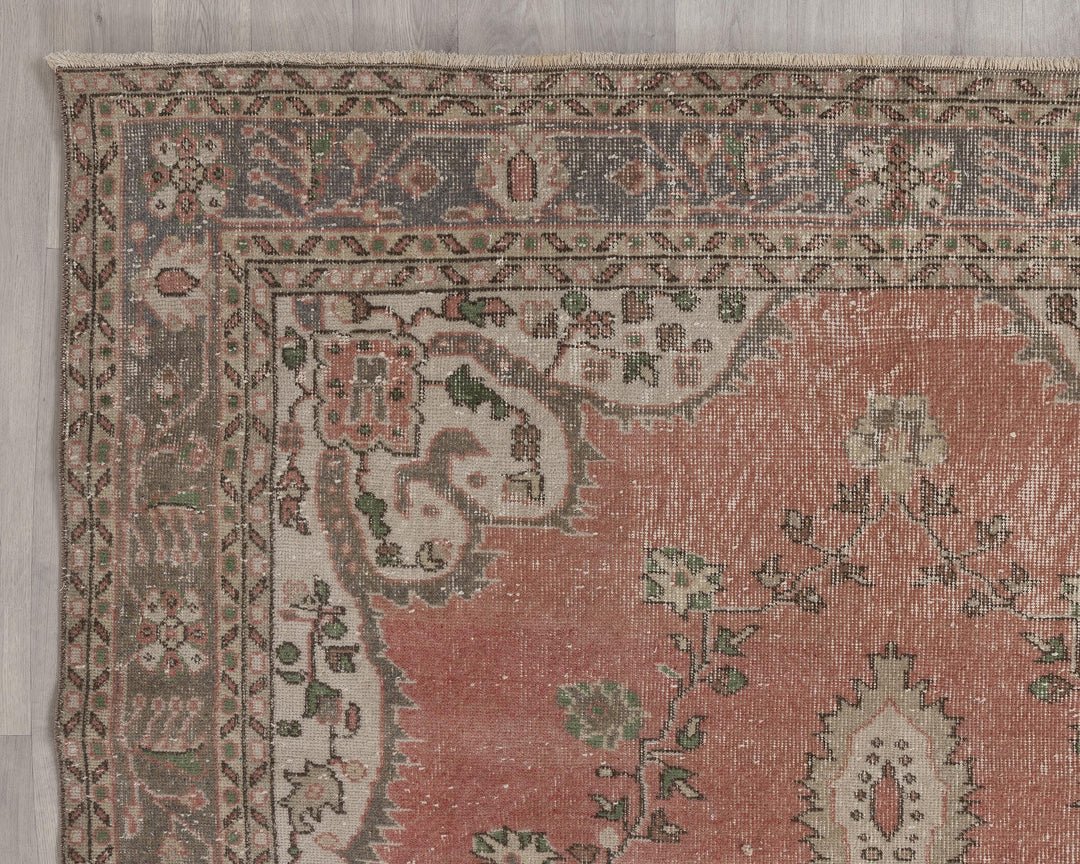 Oushak Rug 9' 8" x 6' 5" | No. VR82322