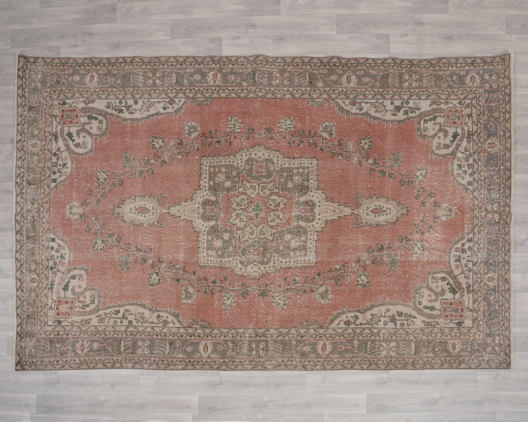 Oushak Rug 9' 8" x 6' 5" | No. VR82322