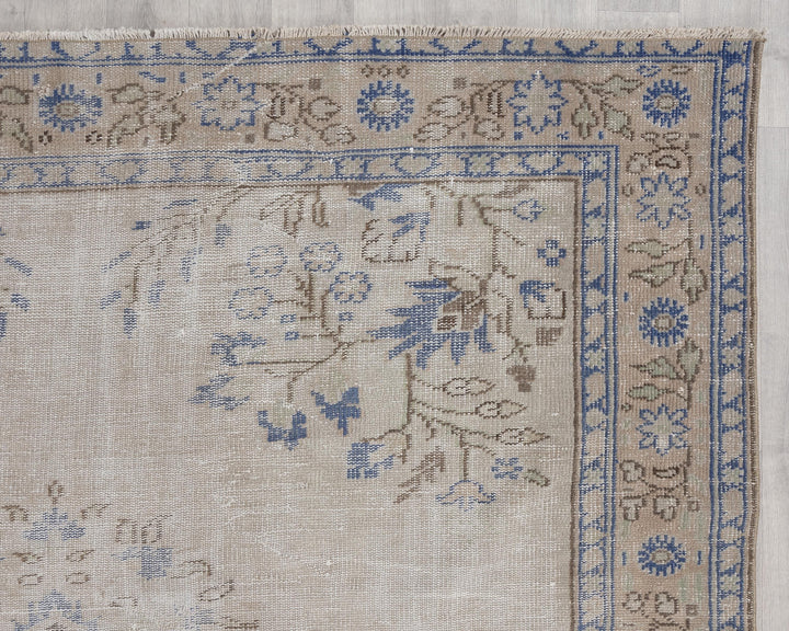 Faded Oushak Rug 6' 11" x 9' 10" | No. VR59939