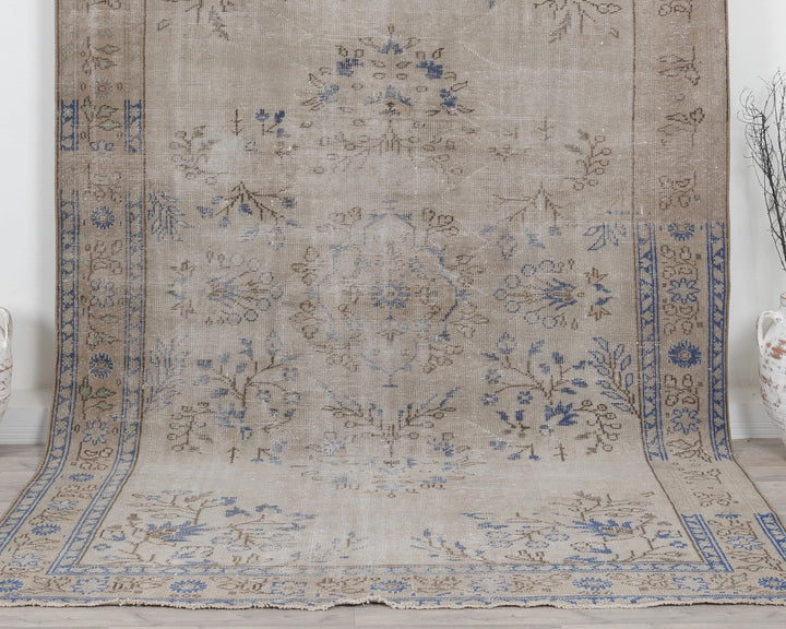 Faded Oushak Rug 6' 11" x 9' 10" | No. VR59939