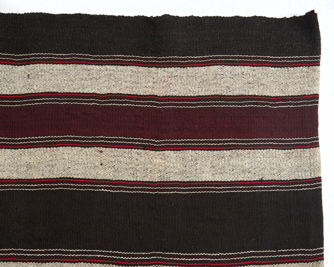 Brown Kilim Rug 7' 2" x 10' 11" | No. VR79250