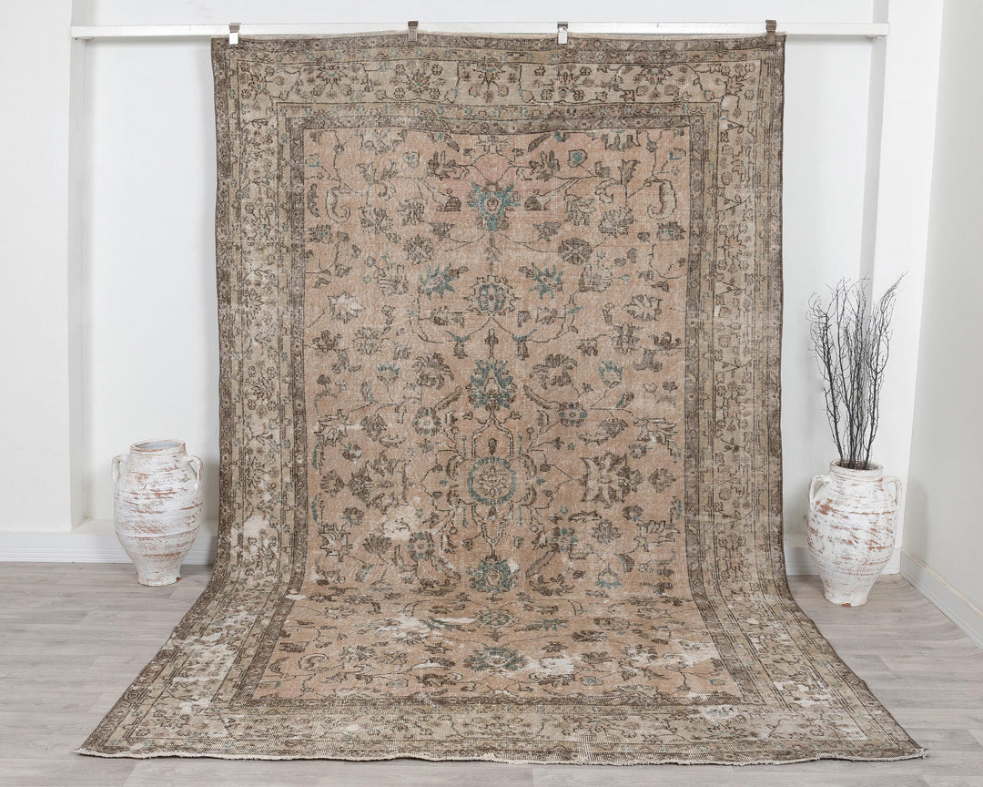Oushak Rug 7' 3" x 10' 11" | No. VR21458