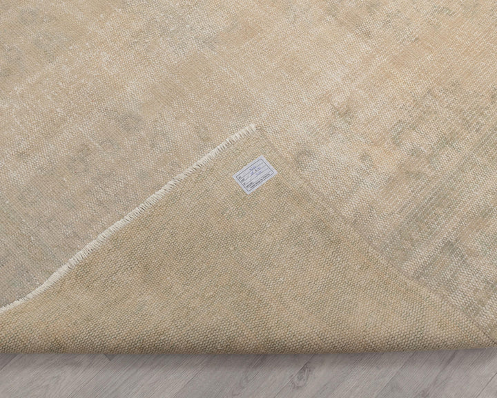 Beige Oushak Rug 6' 3" x 10' 4" | No. VR58019