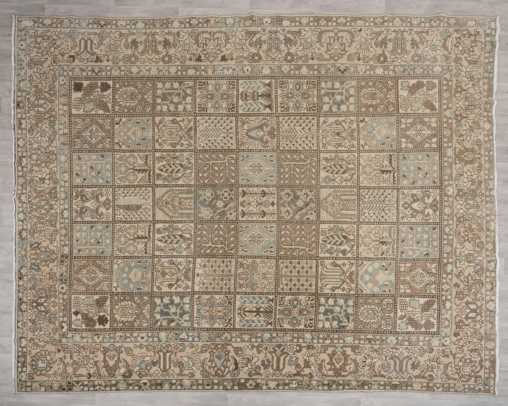 Neutral Oushak Rug 9' 8" x 11' 7" | No. VR32672