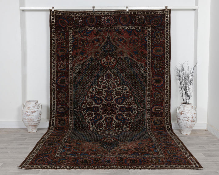 Rust Oushak Rug 7' x 11' 2" | No. VR64360