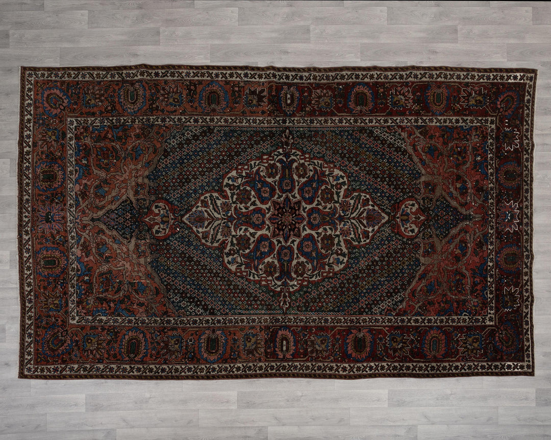 Rust Oushak Rug 7' x 11' 2" | No. VR64360