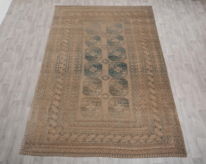 Faded Oushak Rug 8' 2" x 12' 5" | No. VR48016