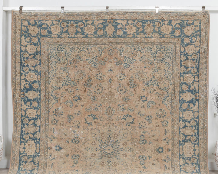 Beige Oushak Rug 8' 6" x 12' | No. VR40326