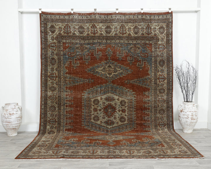 Oushak Rug 6' 7" x 9' 6" | No. VR30115