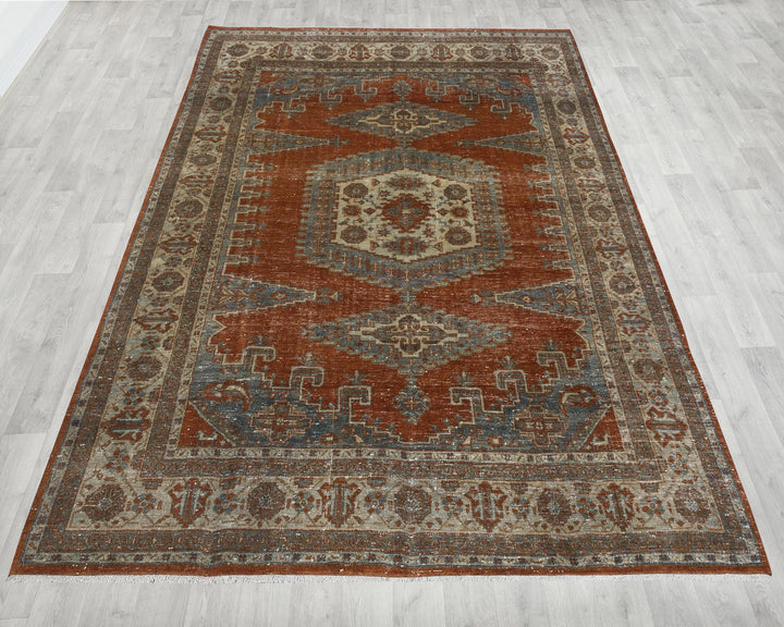 Oushak Rug 6' 7" x 9' 6" | No. VR30115