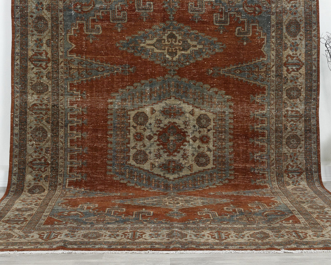 Oushak Rug 6' 7" x 9' 6" | No. VR30115