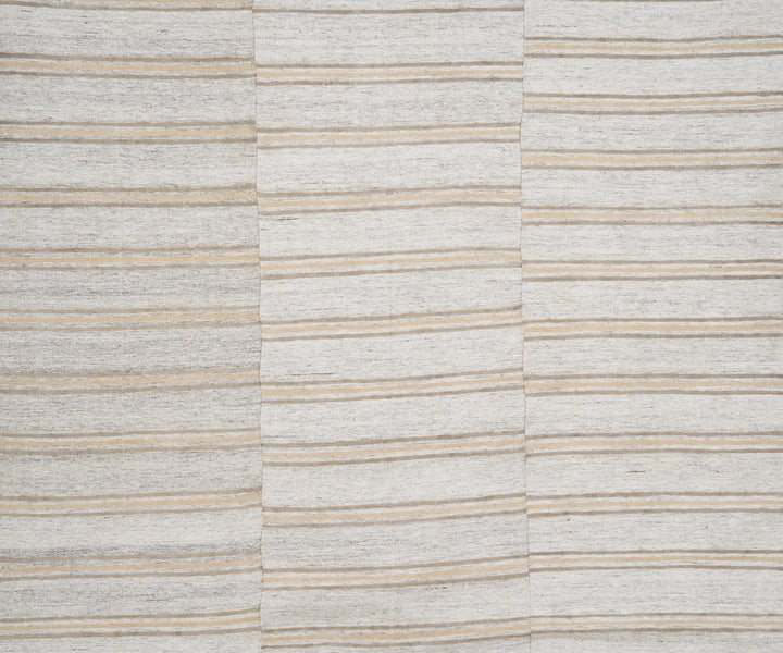 Neutral Kilim Rug 6' 3" x 10' 2" | No. VR91698