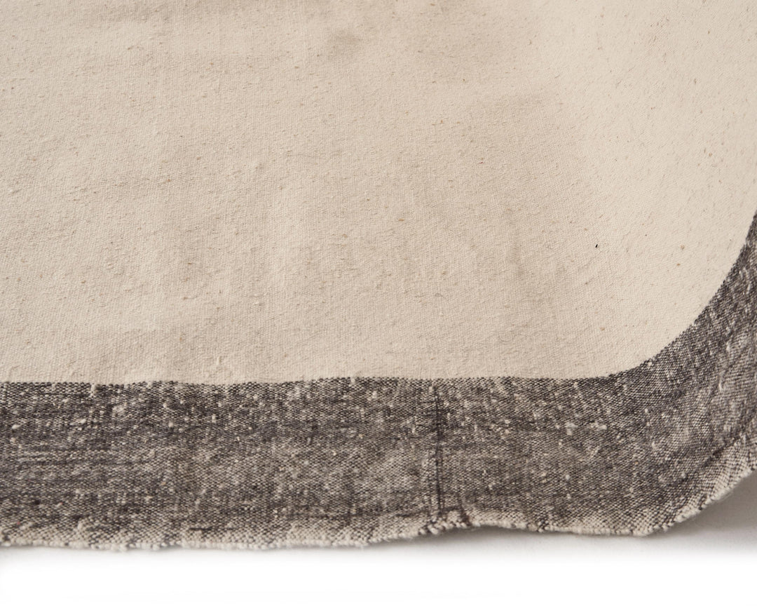 Beige Kilim Rug 6' 1" x 7' 5" | No. VR19498