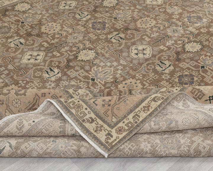 Neutral Oushak Rug 10' x 12' 6" | No. VR54535