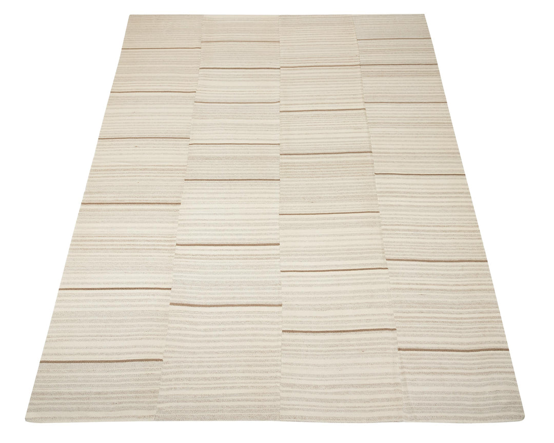 Beige Kilim Rug 9' 6" x 13' | No. VR14380