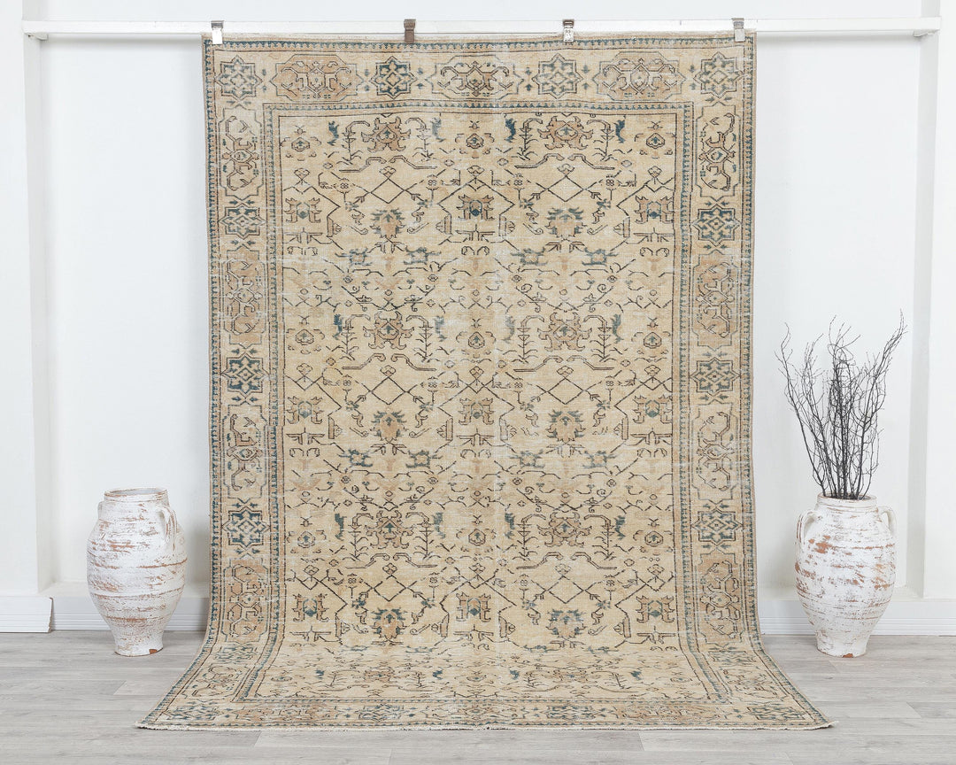 Oushak Rug 6' 1" x 9' 1" | No. VR17426
