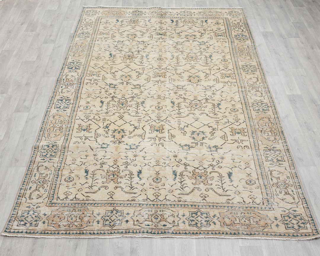 Oushak Rug 6' 1" x 9' 1" | No. VR17426