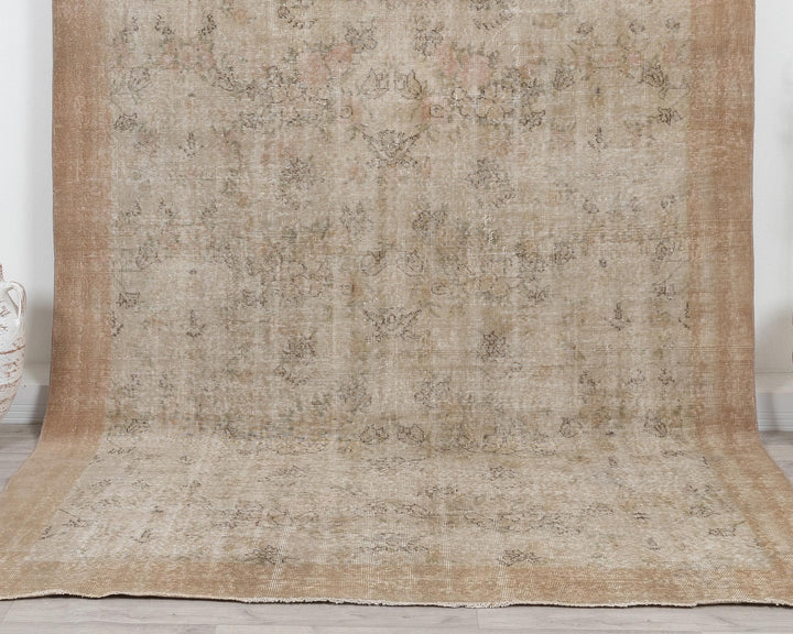 Faded Oushak Rug 6' 11" x 9' 11" | No. VR57638