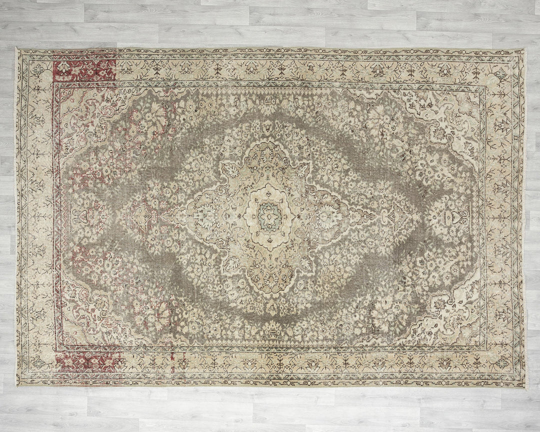 Oushak Rug 6' 11" x 9' 11" | No. VR90936