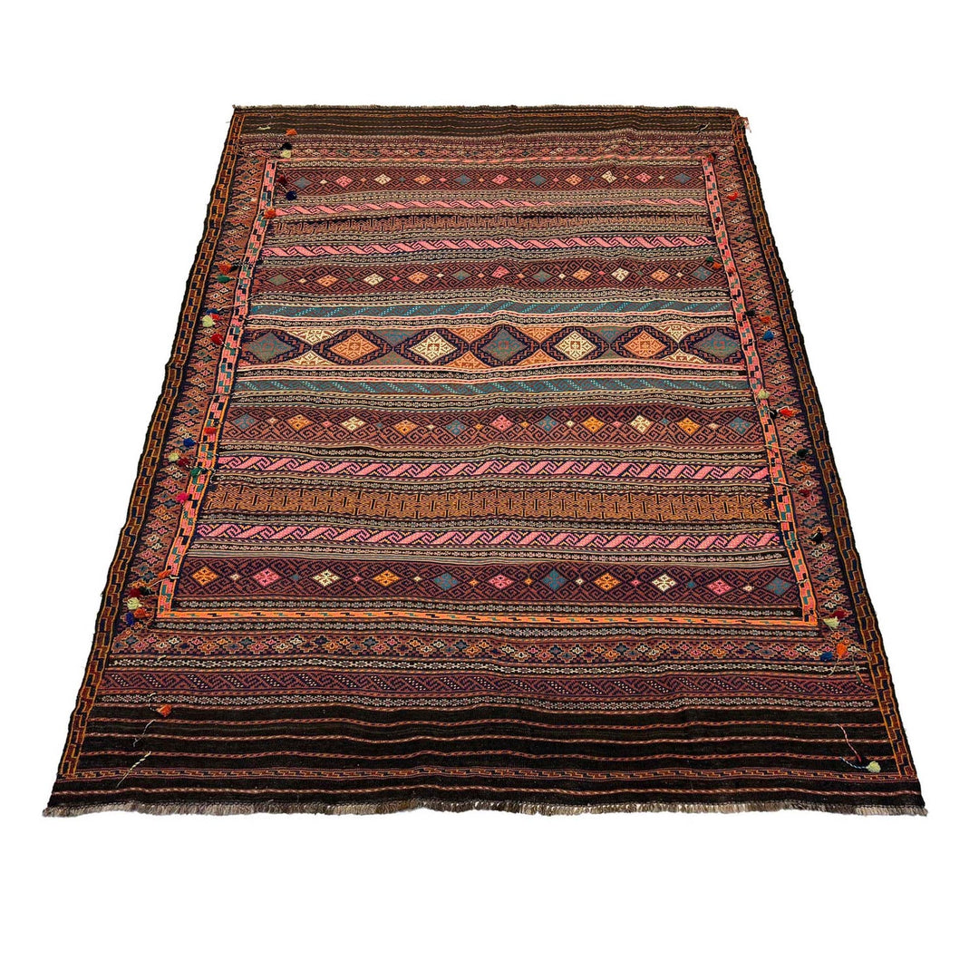 Afghan Laghari Kilim 5' 3" x 7' 9" - No. AL52604