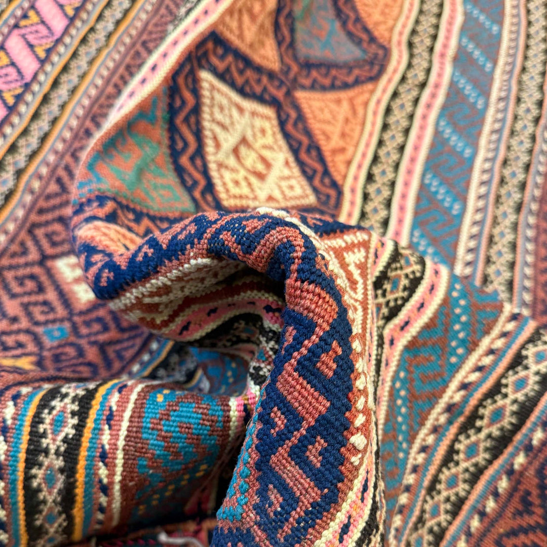 Afghan Laghari Kilim 5' 3" x 7' 9" - No. AL52604