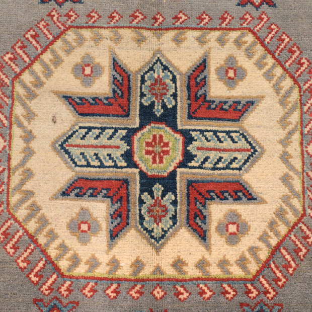 Handmade Kazak Area Rug 5' 7" x 8' 0" - No. AL30174