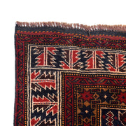 Traditional Baloch Rug 4' 0" x 5' 9" - No. AL68344