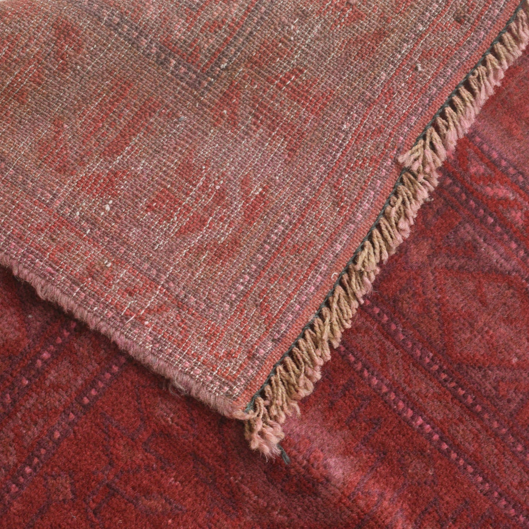 Overdyed Wool Carpet 4' 1" x 5' 6" - No. AL10819
