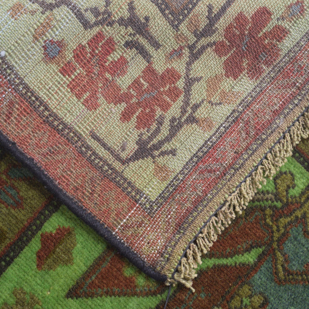 Green Color Overdyed 4' 2" x 5' 7" - No. AL26738