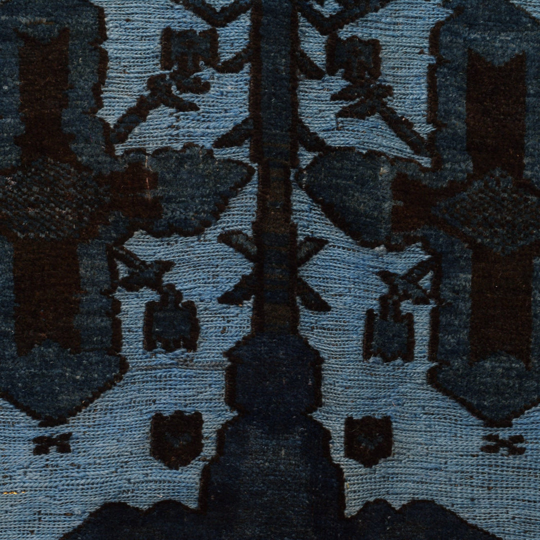 Hand Knotted Overdye Wool Rug 4' 2" x 6' 2" - No. AL54596