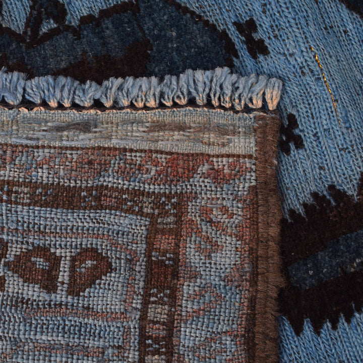 Hand Knotted Overdye Wool Rug 4' 2" x 6' 2" - No. AL54596