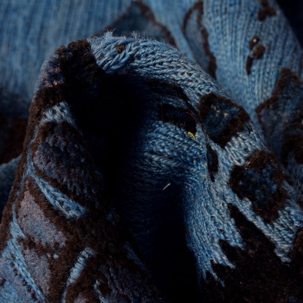 Hand Knotted Overdye Wool Rug 4' 2" x 6' 2" - No. AL54596