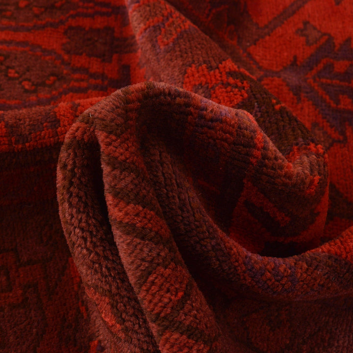 Overdyed Wool Carpet 3' 10" x 5' 3" - No. AL60161