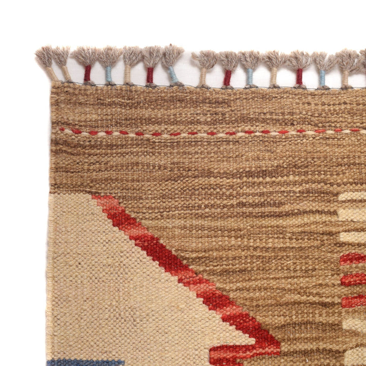 Small Size Chobi Kilim 4' 1" x 6' 1" - No. AL26132