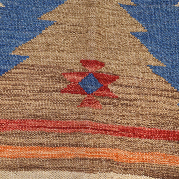 Small Size Chobi Kilim 4' 1" x 6' 1" - No. AL26132