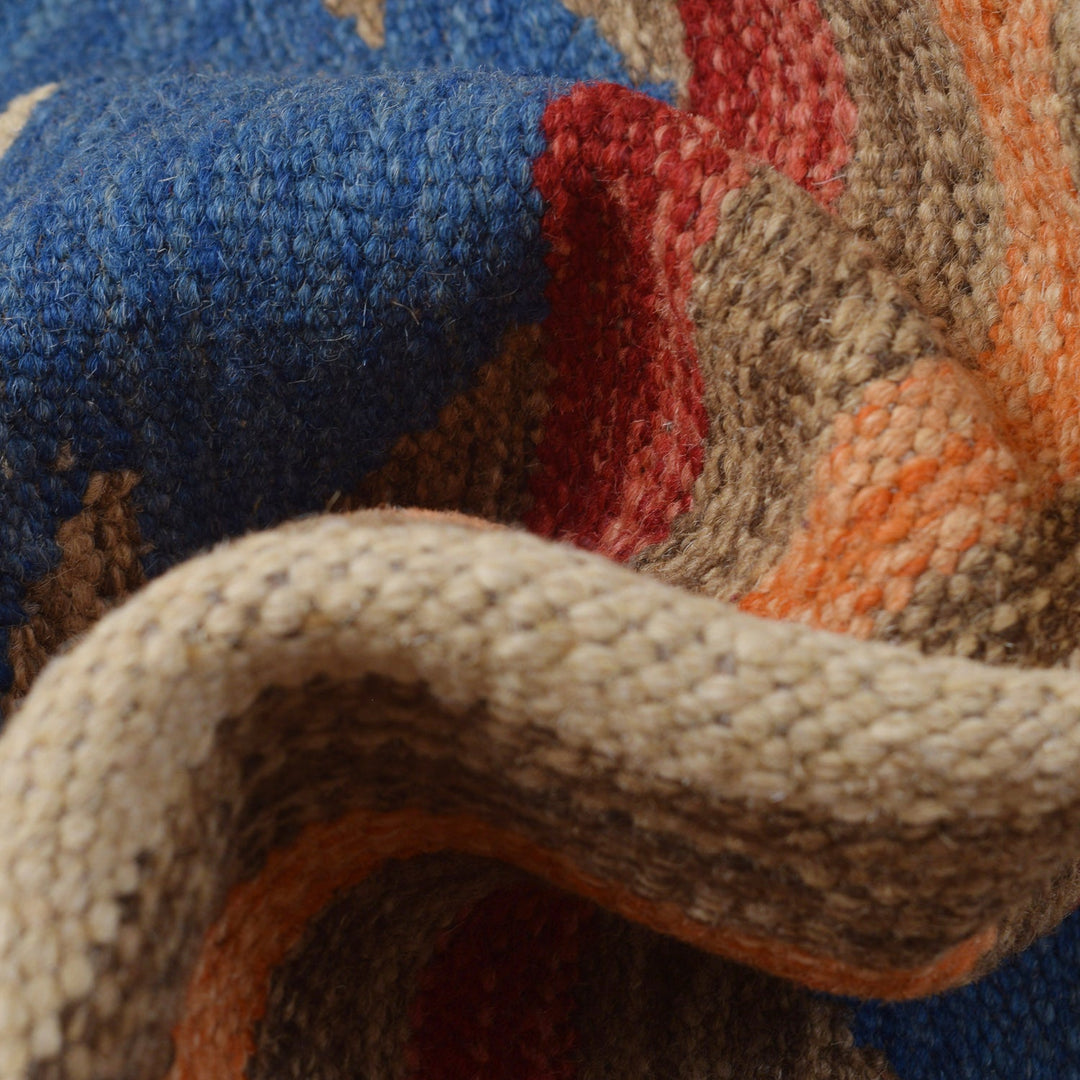 Small Size Chobi Kilim 4' 1" x 6' 1" - No. AL26132