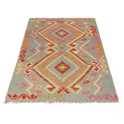 Handmade Afghan Vegetable Kilim 4' 1" x 5' 9" - No. AL96453