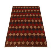 Tribal Baloch Rug 2' 9" x 4' 9" - No. AL63539