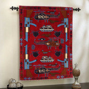 Handmade Afghan War Area Rug 3' 5" x 4' 10" - No. AL80647
