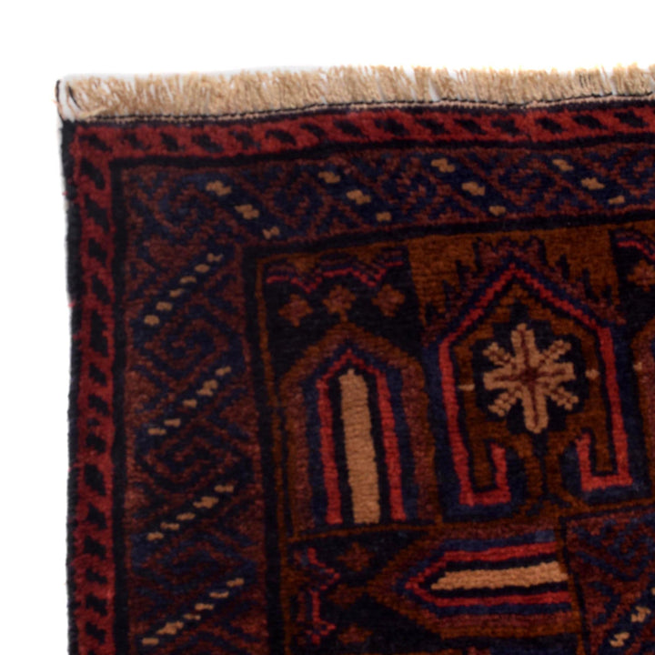 Traditional Baloch Rug 3' 12" x 6' 6" - No. AL35093
