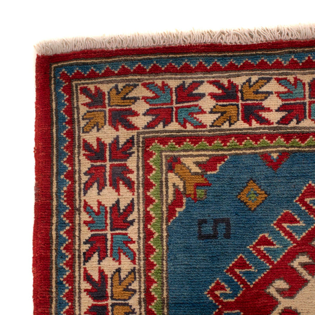 Handmade Kazak Area Rug 3' 3" x 4' 8" - No. AL10081
