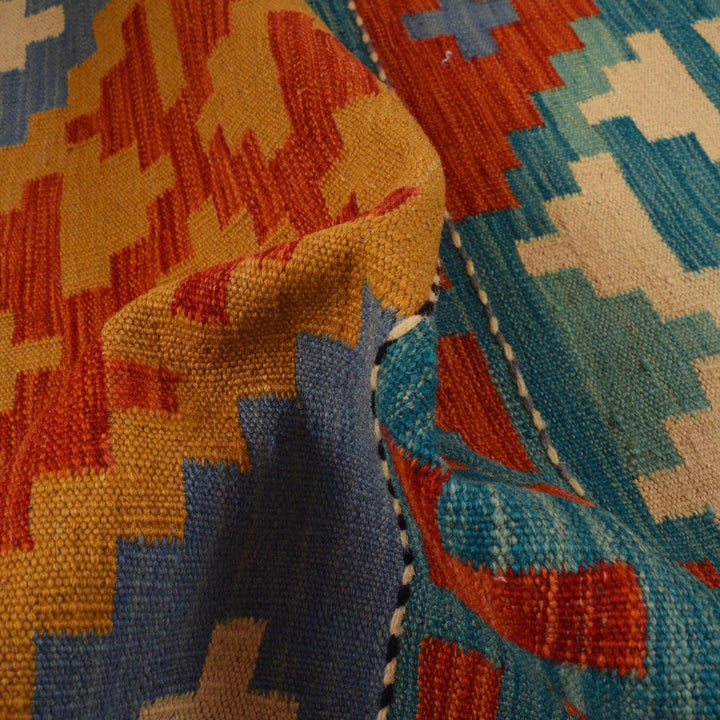 Handmade Afghan Kilim Runner 2' 4" x 6' 4" - No. AL15331