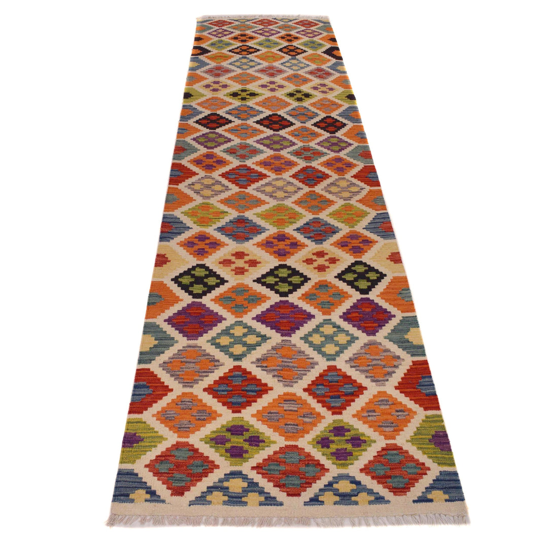 Long Chobi Kilim Runner 2' 7" x 10' 0" - No. AL68753