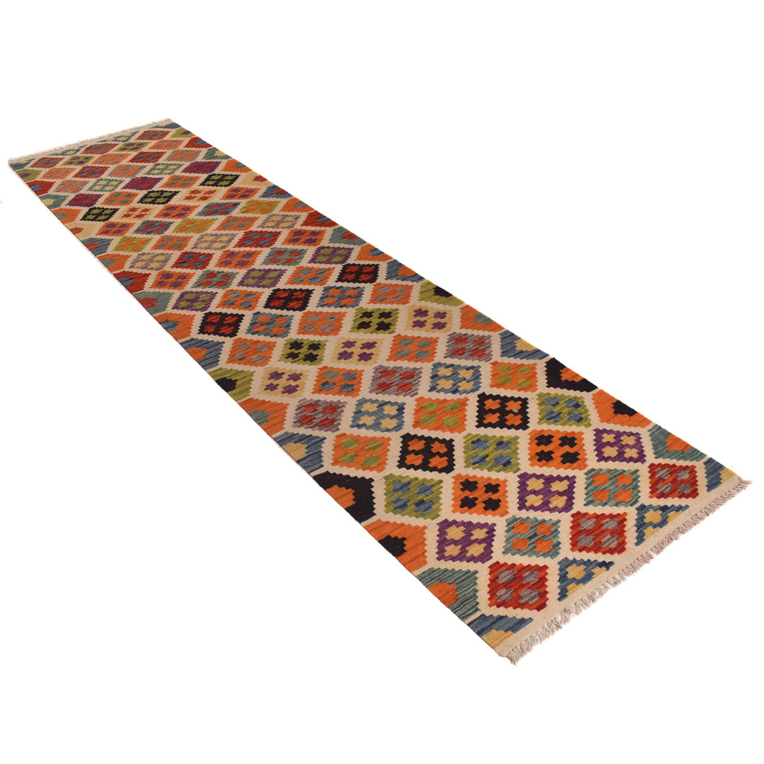 Long Chobi Kilim Runner 2' 7" x 10' 0" - No. AL68753
