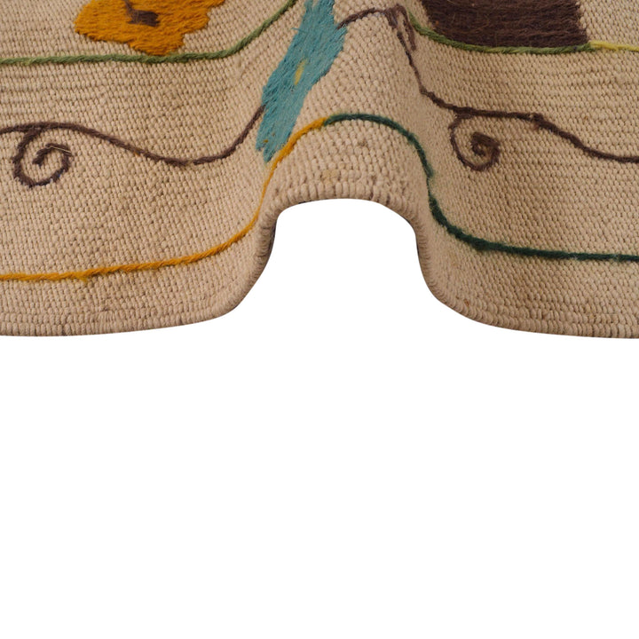 Afghan Kilim Rug 5' 5" x 7' 8" Flat-Weave | No. AL28687