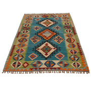 Handmade Vegetable Kelim 3' 11" x 5' 9" - No. AL97958